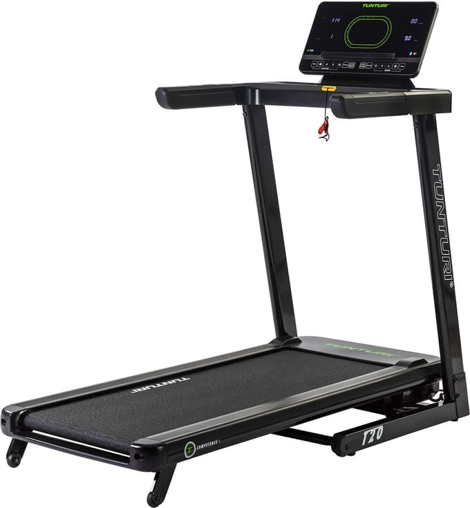 Tunturi Signature T20 Loopband Inklapbaar - Hardloopband Met Bluetooth - 44 trainingsprogramma's - 12 Hellingopties - 1 - 16,0 km/u