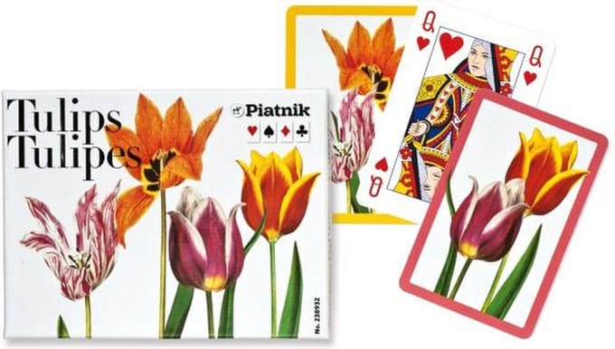 Piatnik Tulpen Speelkaarten - Dubbeldekker