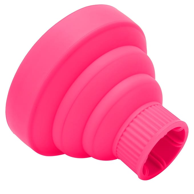 Diffuseur de sèche-cheveux pliable universel Diffuseur de sèche-cheveux pliable portable de voyageRose rose