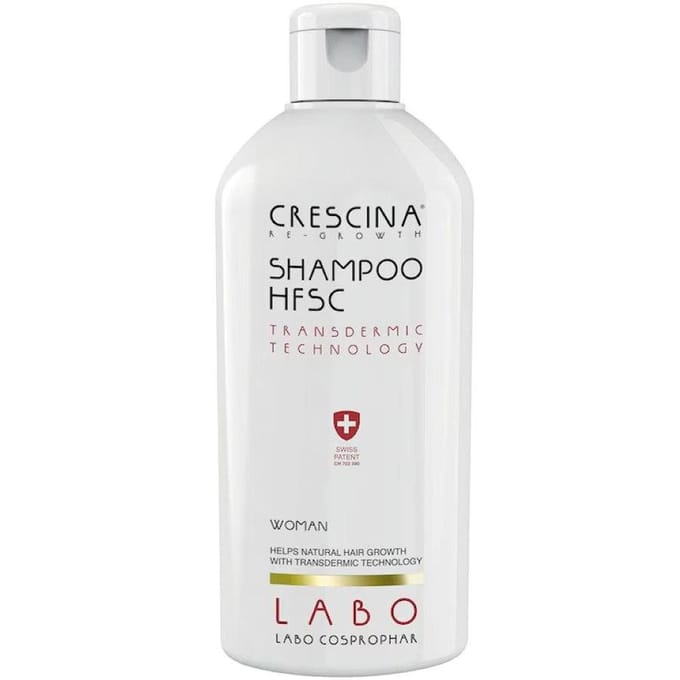 Labo Suisse, Crescina, Transdermic HFSC, Shampoing Capillaire, Anti-Chute de Cheveux, 200 ml