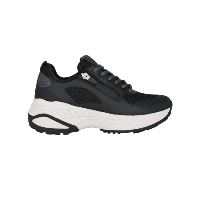 Waldläufer H Pepper - dames sneaker - Zwart - maat 38 (EU) 5 (UK)