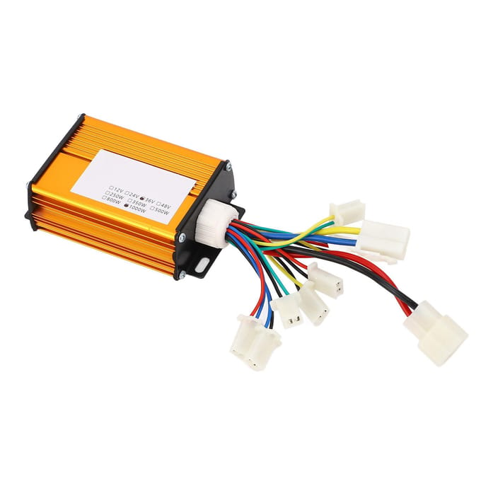 36V 1000W Geborstelde Controller Motorsnelheidsregelaar Aluminiumlegering Hoogvermogen Borstelmotorregeling white