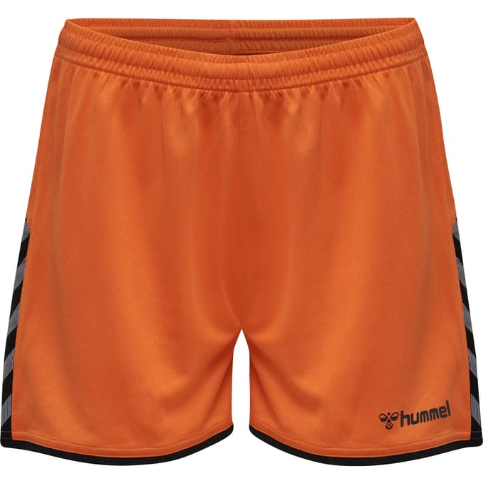 Hummel Authentic Poly Short Dames - Sportbroeken - oranje - Vrouwen