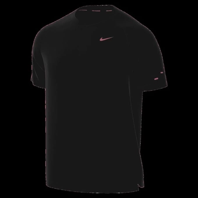 Dri-FIT Energy Stride Hardloop T-shirt Heren Black/Bright Crimson M
