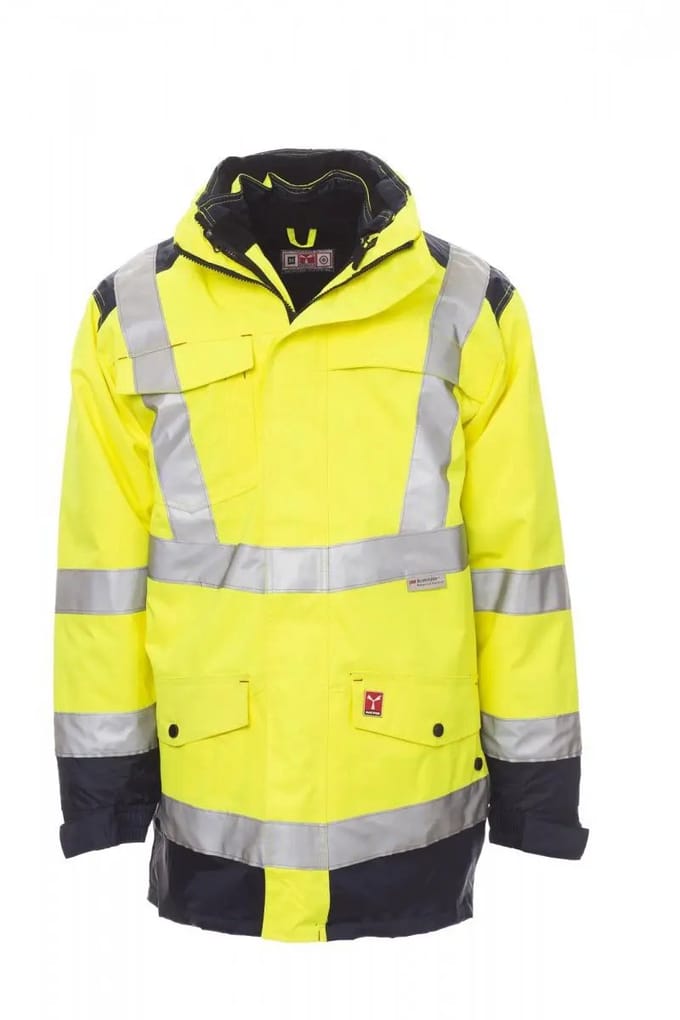 Payper Hisafe - fluorescent yellow/navy blue - 4XL