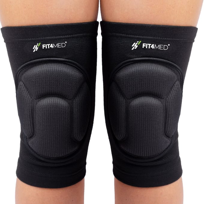 Fit4Med - Kniebeschermers - EVA Schuim - Uniseks - Zwart