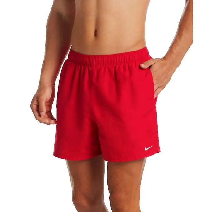 Nike Swim 5" Volley Heren Zwemshort - Rood - Maat M