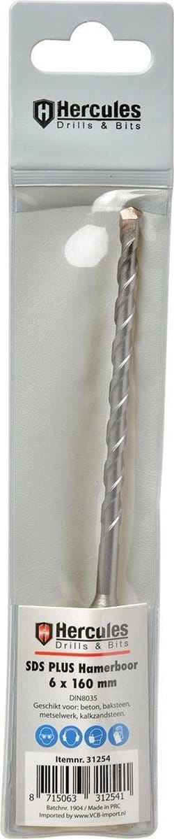 Hercules SDS plus hamerboor -  6 x 160mm