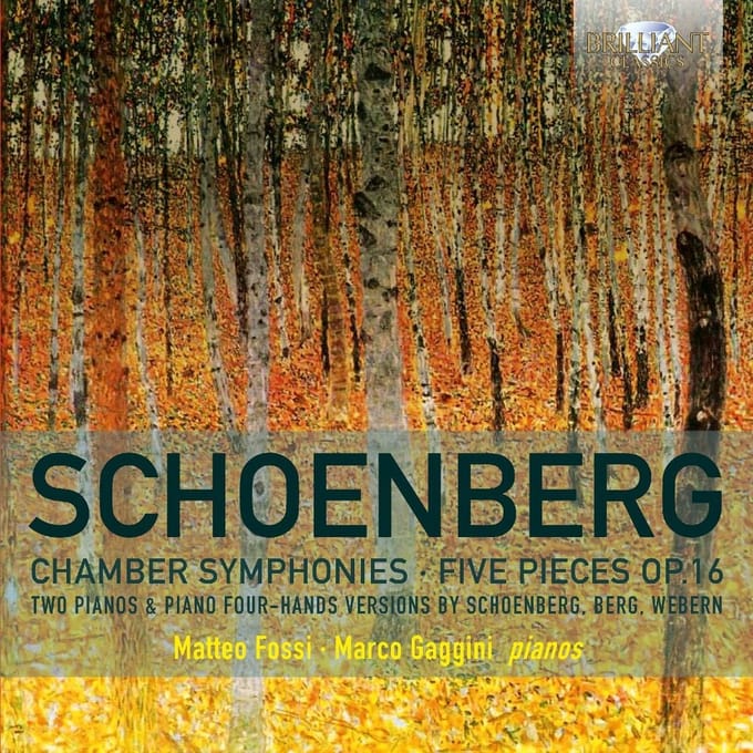 Matteo Fossi - Schönberg: Chamber Symphonies, Five Pieces Op.16 (CD)