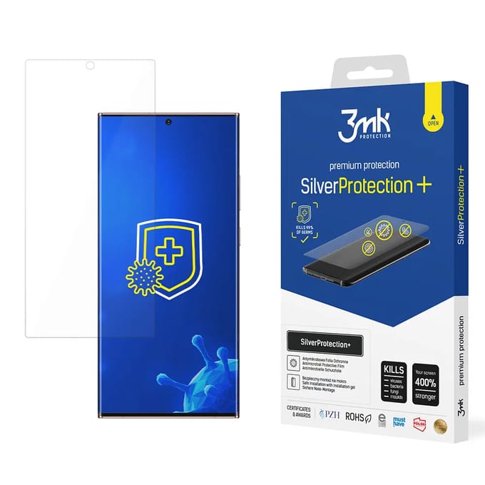 Antimicrobiële beschermingsfilm 3MK Samsung Galaxy Note 20 Ultra 5G SilverProtection+