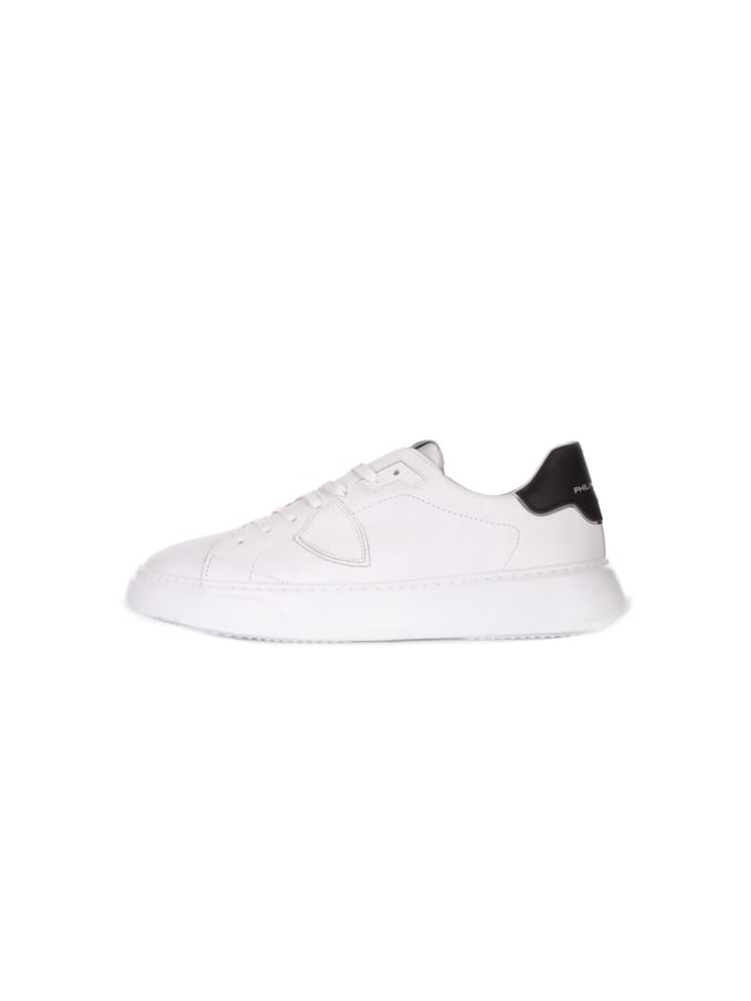 Philippe Model Zwarte witte sneakers