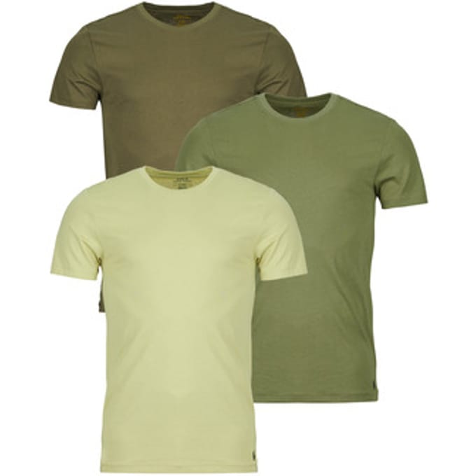 Polo Ralph Lauren  T-shirt Korte Mouw S/S CREW 3 PACK CREW UNDERSHIRT