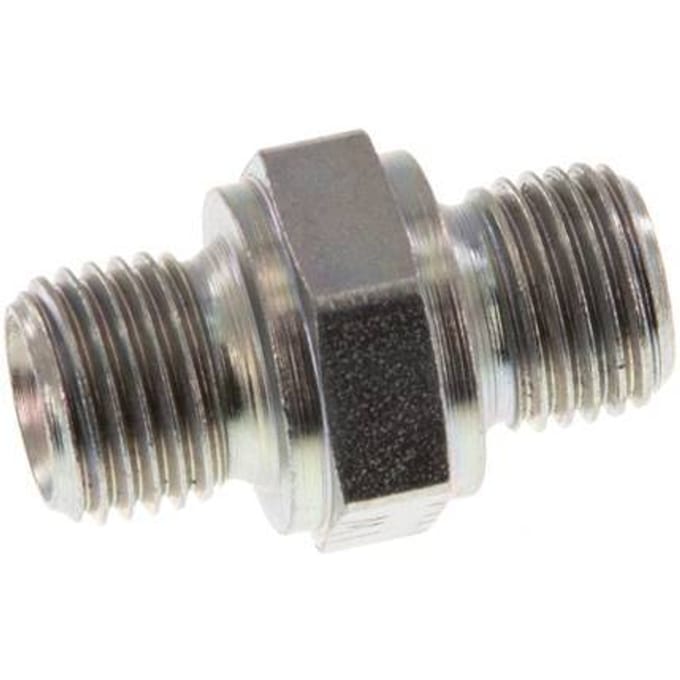 G 1/4'' Verzinkt Stalen Borstnippel 400 Bar - Hydrauliek [5 Stuks]