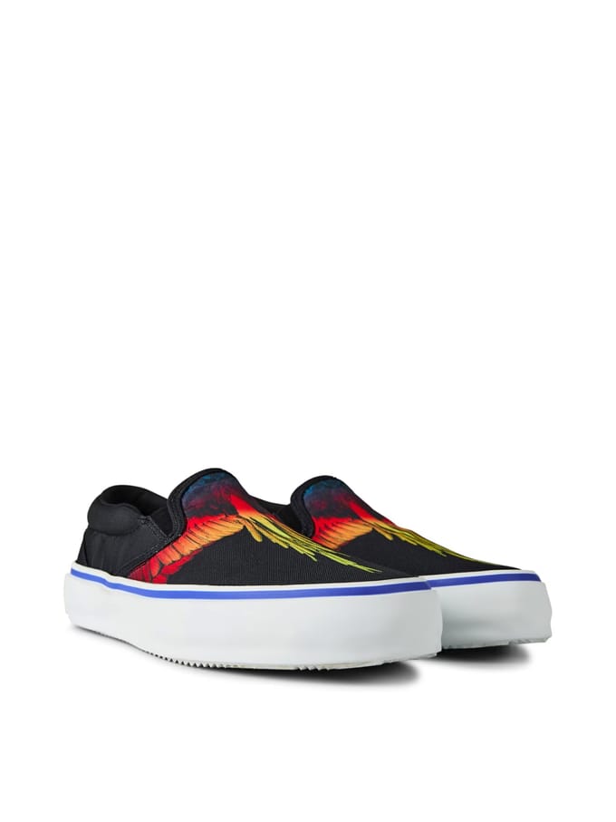 Icon Wings Logo Slip-On Sneakers