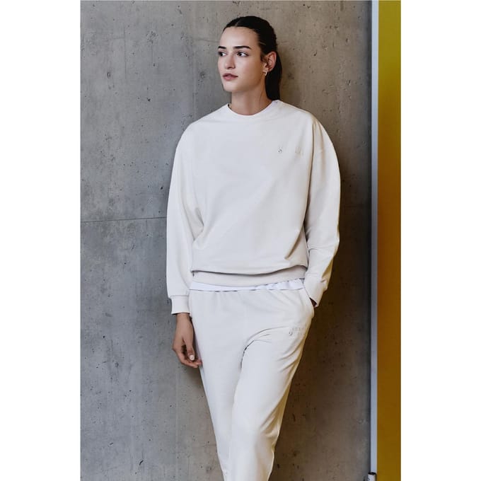 Oversized Sweatshirt En Elastische Boord Broekset
