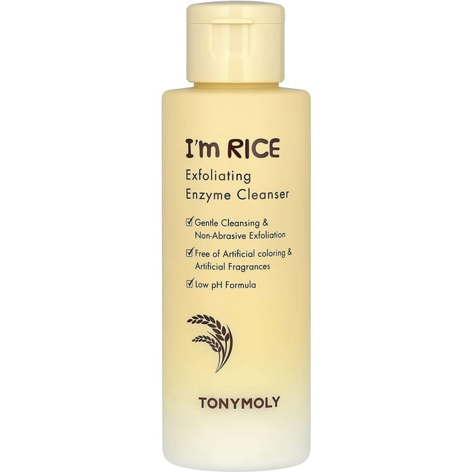 TonyMoly, I'm Rice, Exfoliating Enzyme Cleanser, 1.76 oz (50 g) beige