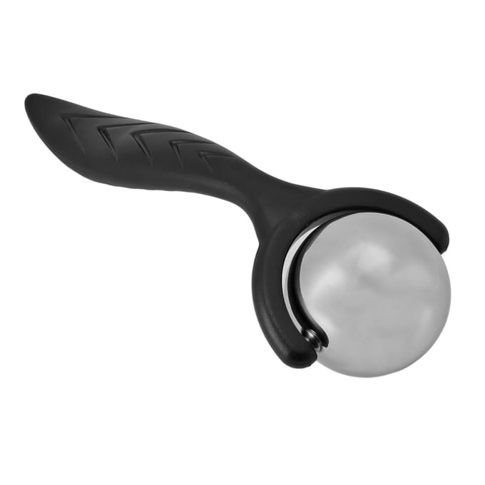 Rolmassagebal met Handvat Koud Warm Compress Temperatuurhouder 304 Roestvrij Staal IJs gray