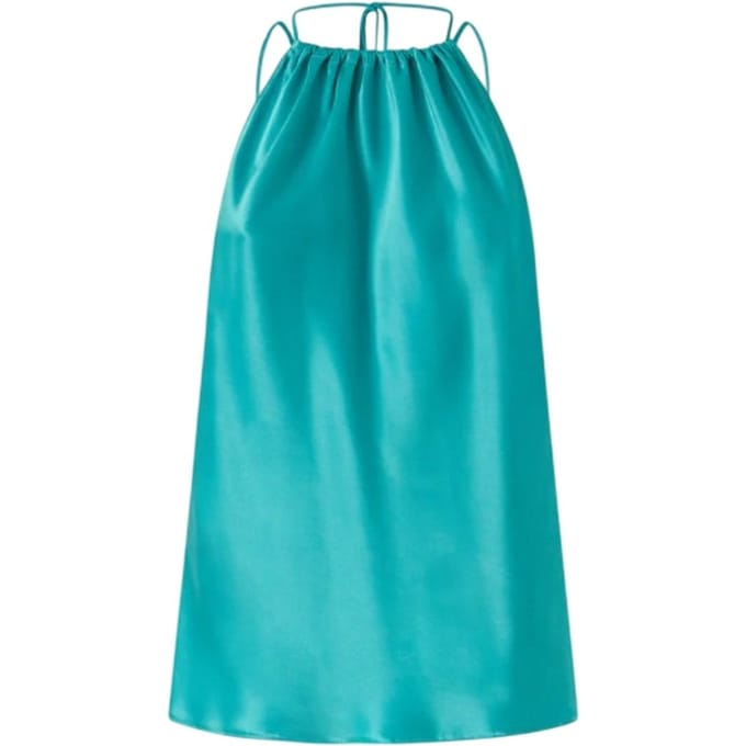 kano's en top vrouw Pinko - top satijn wortel - groen