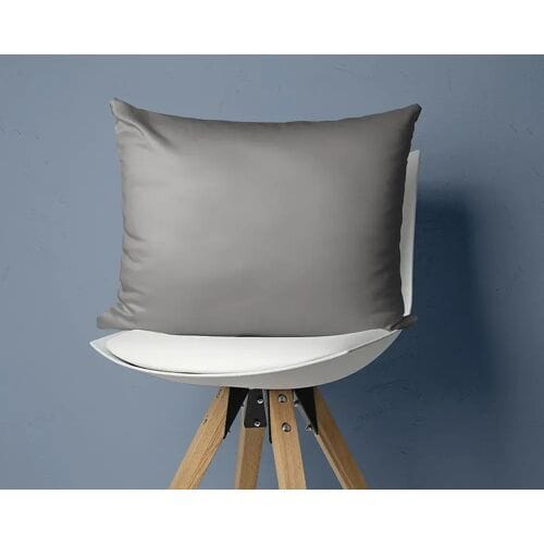 Primaviera Deluxe Satijnen Kussensloop 2 pack - Kussenslopen - 60 x 70 cm - Grijs