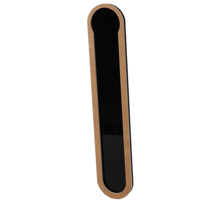 Koffiecapsulehouder Acryl Houdt 6 Capsules Zwart Wandhangend Koffiecapsule Opbergrek voor beige
