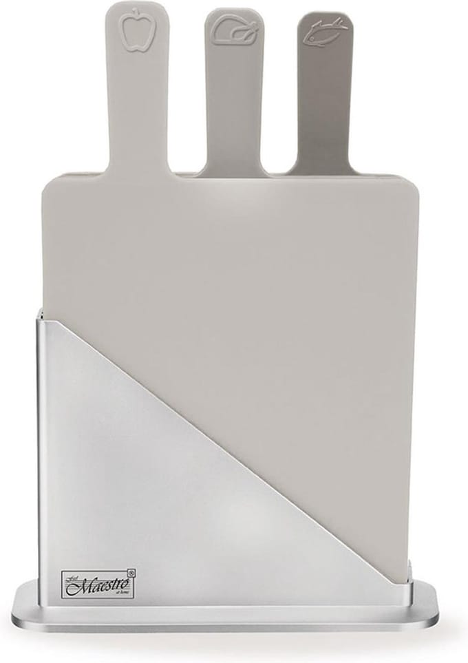 Set van 3 snijplanken stand anti-slip - Maestro - MR1789