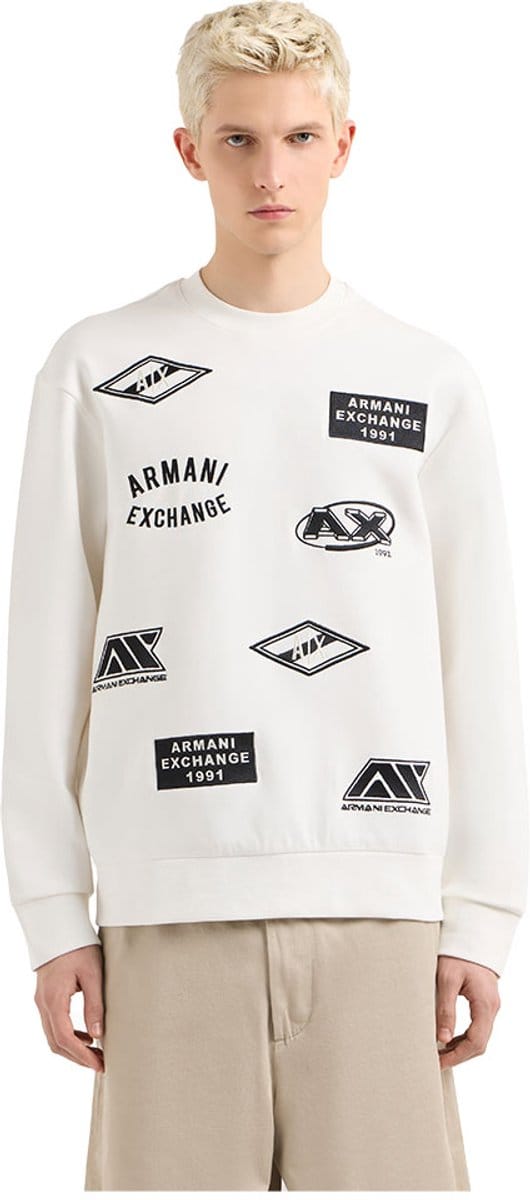 Armani Exchange Xm000479a_f10818u Sweatshirt Wit S Man