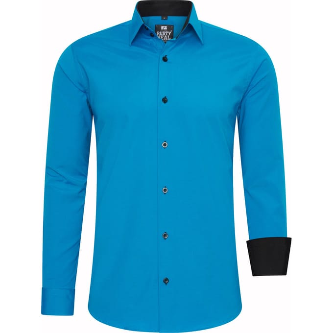 Zakelijk overhemd S - 6XL Slim Fit Premium Katoen-Stretch