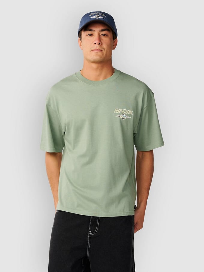 Rip Curl Heritage Icon T-Shirt groen