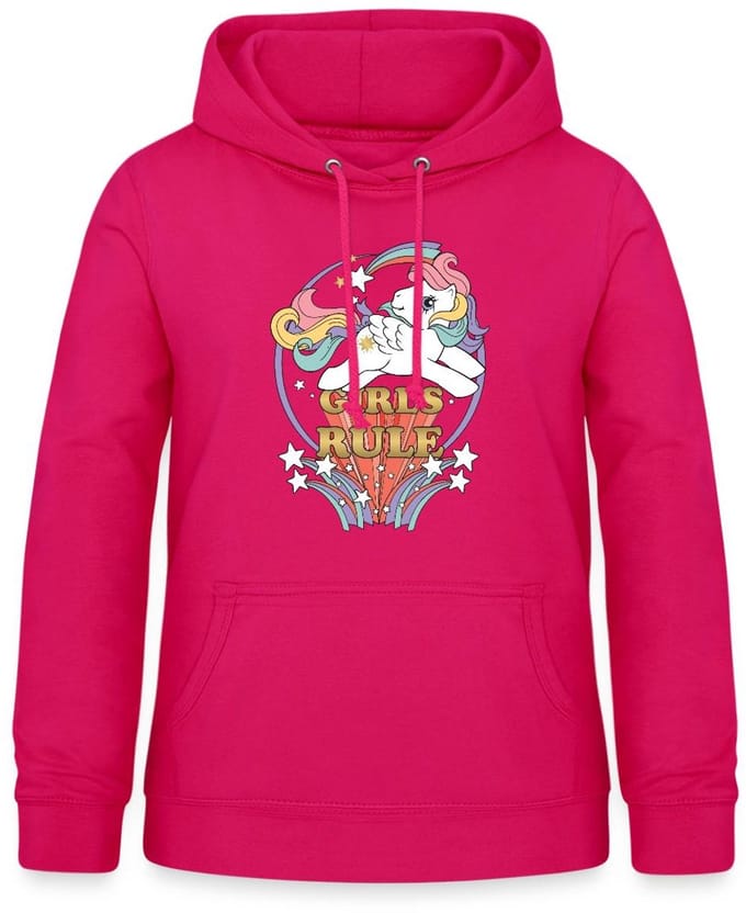 My Little Pony Retro Girls Rule Statement Hoodie Dames