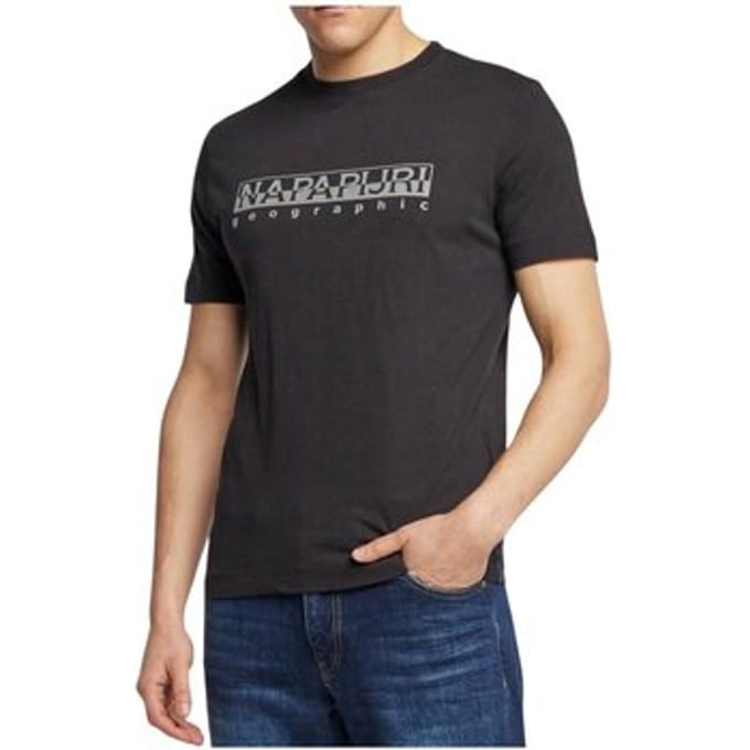 T-shirt Korte Mouw Napapijri T-shirts-Mannen