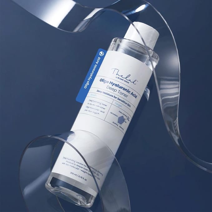 [The Lab by BLANC DOUX] Oligo Hyaluronic Acid Deep Toner 500ml white