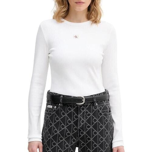 T-Shirt Lange Mouw Calvin Klein Jeans Label
