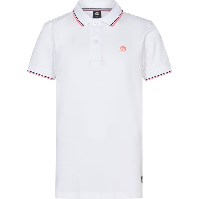 Petrol Industries - Jongens Klassieke Polo Castaway - Wit
