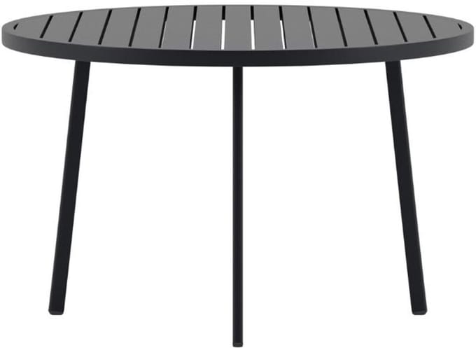 Giardini tuintafel Ø120cm zwart.