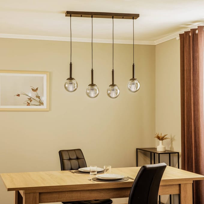 Avonni Hanglamp AV-7002-1781-4Y-BSY 4-lamps lang