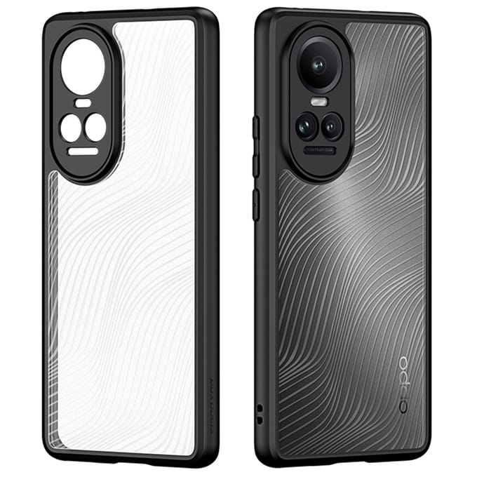 Dux Ducis Aimo Geschikt voor Oppo Reno 10/10 Pro - Back Cover Case Zwart