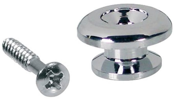 Boston EP-RR-C Strap Buttons - Metalen Chroom, 17mm, 2-Pak