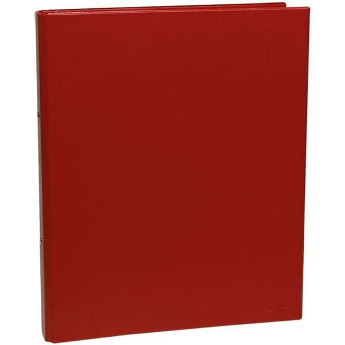 Ringmap formaat A5 2 ringen van 25 mm rood