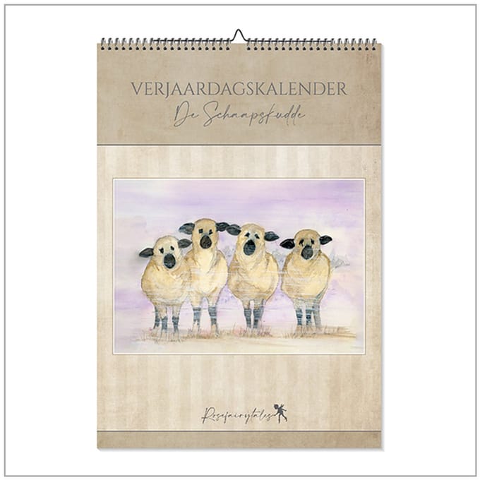 De Schaapskudde Verjaardagskalender A4