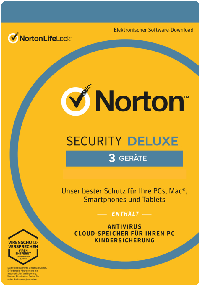 Symantec Norton Security Deluxe 3.0 5 Apparaten 2 Jaar