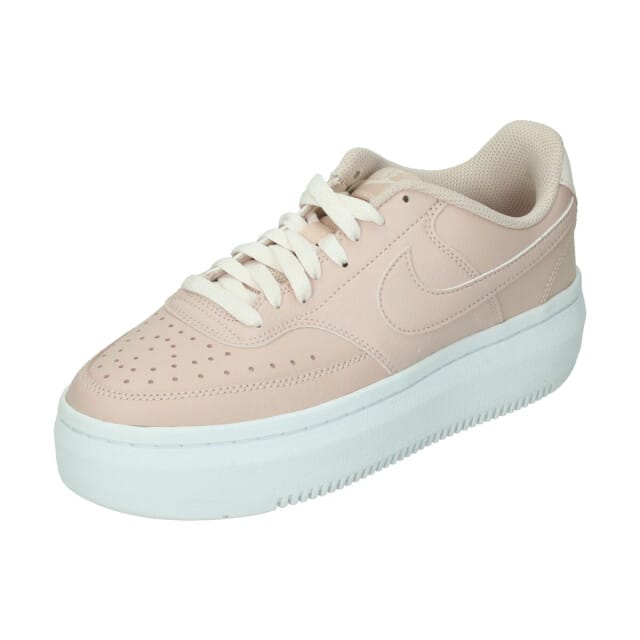 Nike - Court Vision Alta Leather Women - Roze Platform Sneakers-36,5