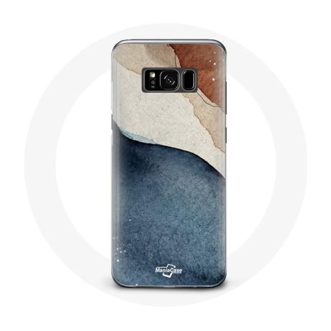 Samsung Galaxy S8 hoesje abstracte textuur achtergrond