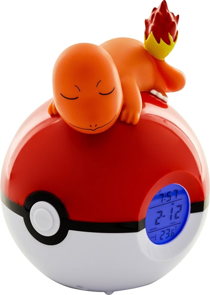 Teknofun - Pokemon - Charmander Light up - Wekker