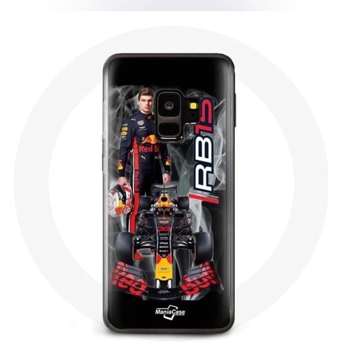 Coque - MANIACASE - Samsung Galaxy S9 Plus - Formule 1 - Max Verstappen - Souple