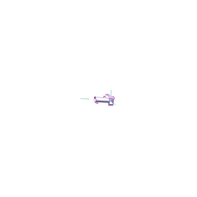 AEG luchtkanaal, compartiment, grijs 140005865013