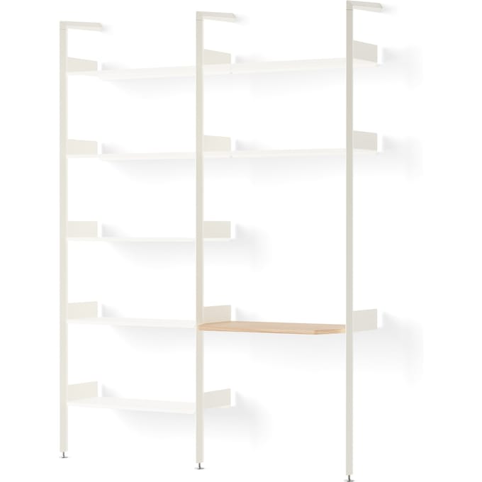 &Tradition Rombe rekken met bureauconfiguratie B (IF1 & IF5) - Alabaster