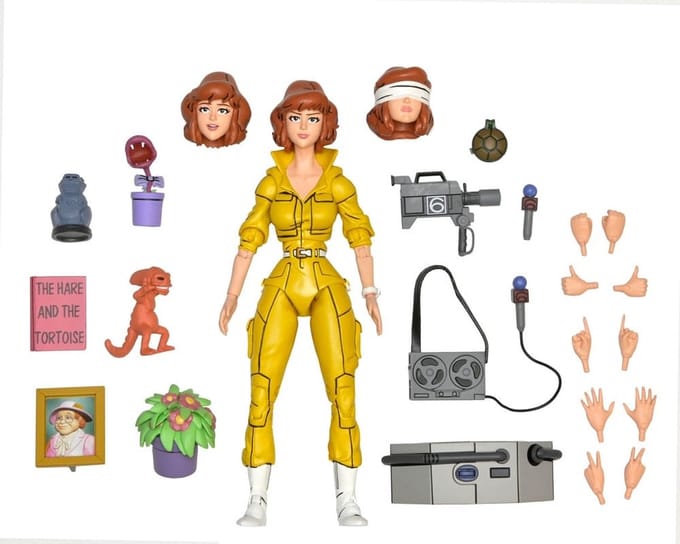NECA Teenage Mutant Ninja Turtles (Mirage Comics) Action Figure Ultimate April O'Neil 18 cm Action Figuur