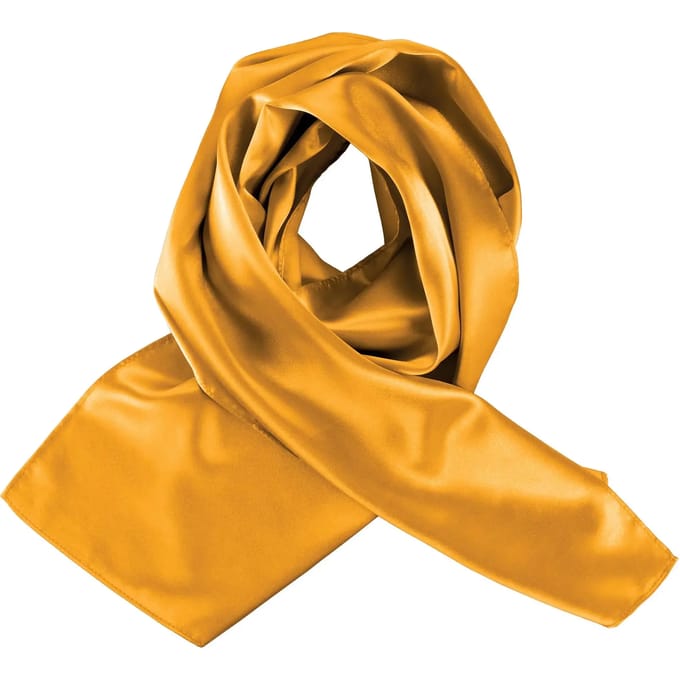 Kariban Satijnen sjaal K861 - Yellow - One size