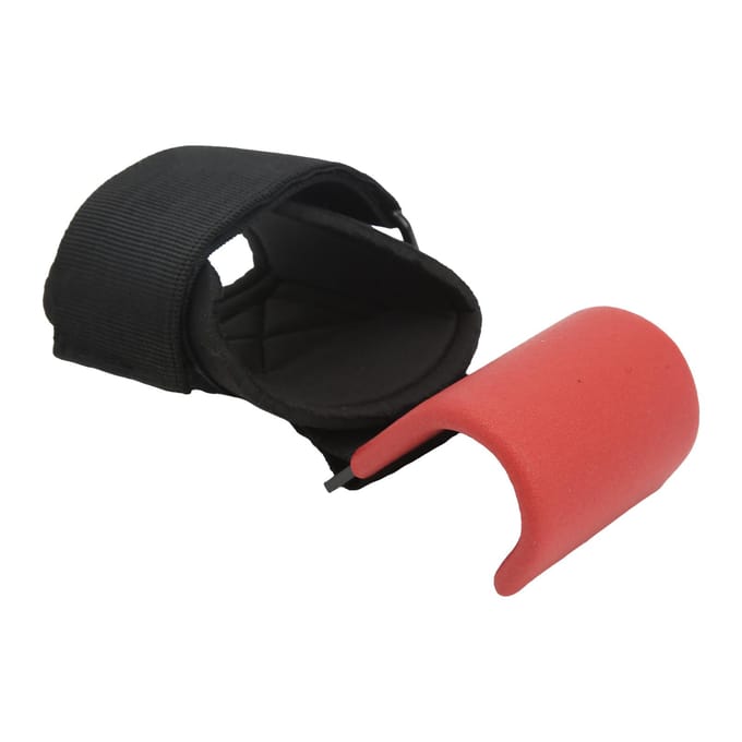 Gewichthefhaken Zware Hefpolsbanden Gewichtheffen Grips Banden Handschoenen Pols rood