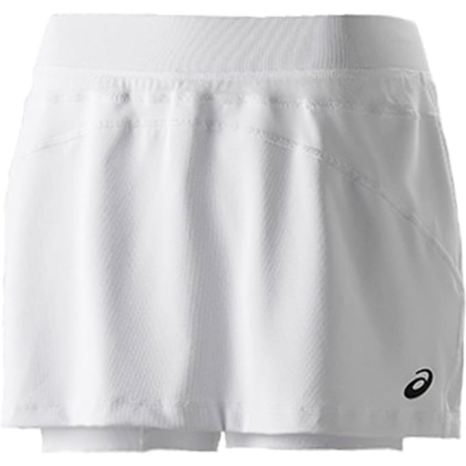 Asics Motion Dry Womens White Racket Skort